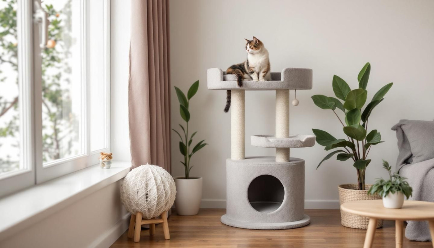 Chats - Comment harmoniser votre intérieur avec un arbre à chat stylé ?